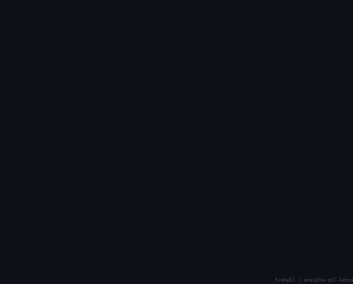 Diagrama animado — Ansible SSL Let&rsquo;s Encrypt AWX